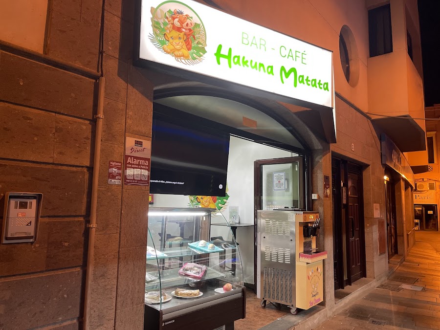 Bar cafe Hakuna Matata