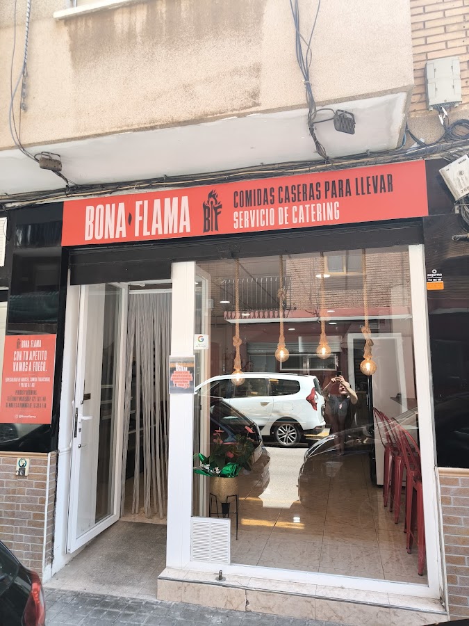 Bona Flama comidas para llevar