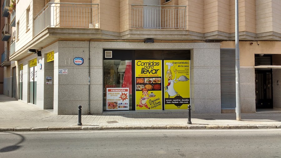 La cocina en vivo de Amparo