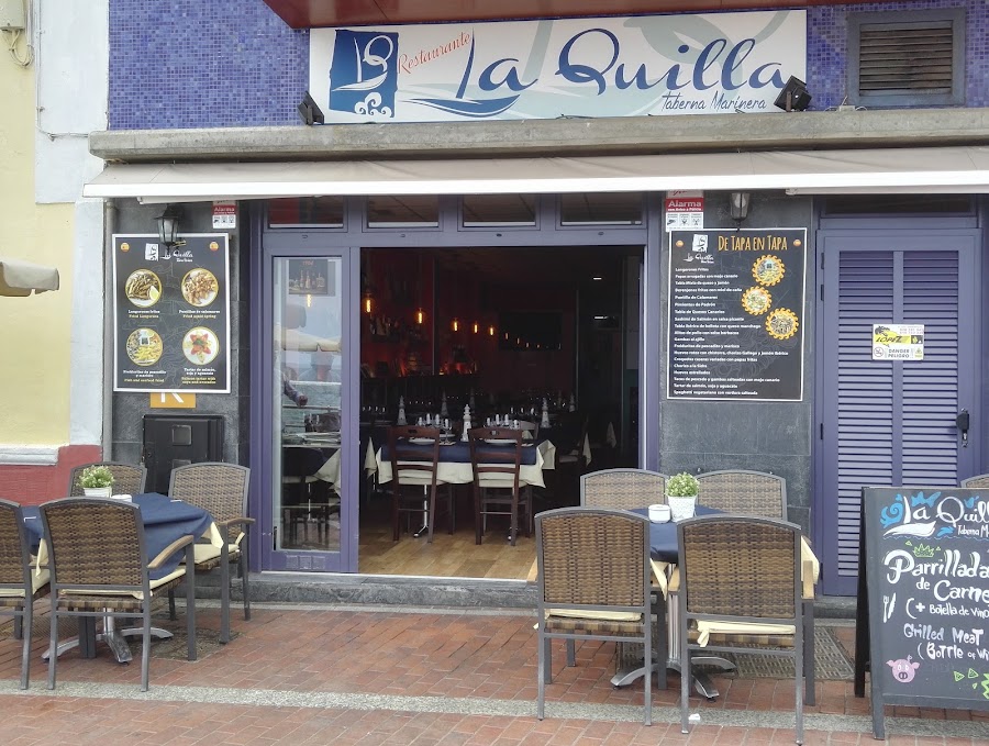 Restaurante La Quilla. Playa de las Canteras